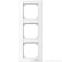 M-Plan Рамка 3-ная вертик. с полем для надписи, активно-бел.
