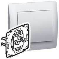 Legrand Розетка TV-FM-SAT - Galea Life - проходная - топология - шлейф - 2400 Мгц - 15 дБ, 775791