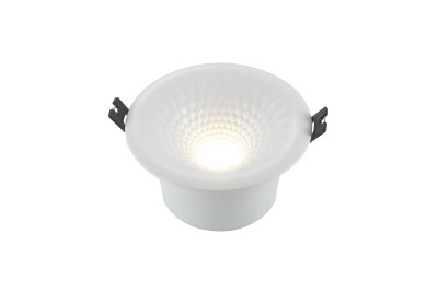 Denkirs DK3400-WH Встраиваемый светильник, IP 20, 4Вт, LED, белый, пластик