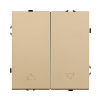 Механизм управления жалюзи 2-клавишный, золотой Kollinger Eclipse EC-013GD Механизм управления жалюзи 2-клавишный, золотой Kollinger Eclipse EC-013GD