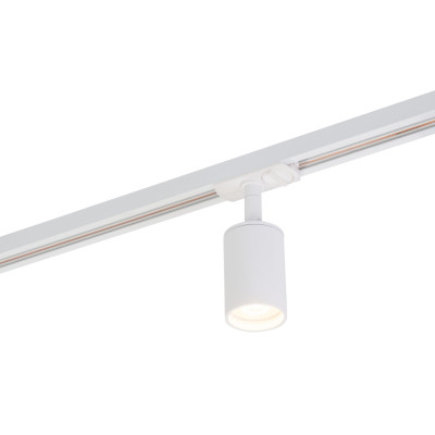 Denkirs DK6201-WH Трековый светильник IP 20, 50 Вт, GU10, белый, алюминий