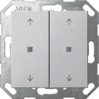 517426 Gira Кнопочный выключатель KNX, 2-клавишн. со стрелками 517426 Gira Кнопочный выключатель KNX, 2-клавишн. со стрелками