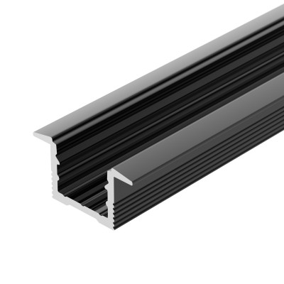 Профиль SL-SLIM-H13M-F25-2000 BLACK (Arlight, Алюминий), 037114