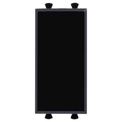 4402991 - ДКС Заглушка модульная, "Avanti", "Черный квадрат", 1 модуль