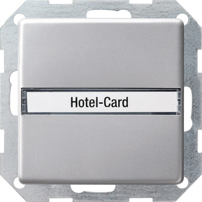 Карточный выключатель с полем для надписи
