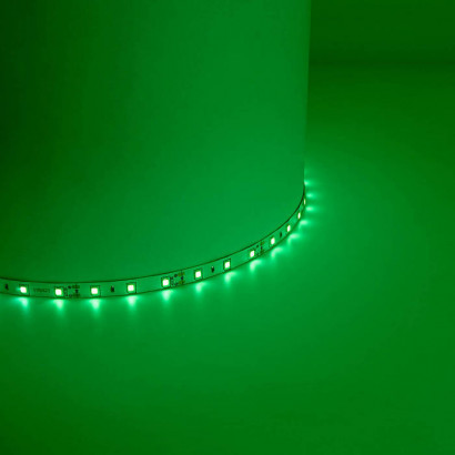 Лента светодиодная, 60SMD(2835)/m 4.8W/m 12V 5m зеленый , LS603, Feron 27671