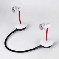 LUSSOLE BAY SHORE Трековый светильник, цвет основания - белый, плафон - металл (цвет - белый), 2x50W GU10, LSP-9818-02 LUSSOLE BAY SHORE Трековый светильник, цвет основания - белый, плафон - металл (цвет - белый), 2x50W GU10, LSP-9818-02