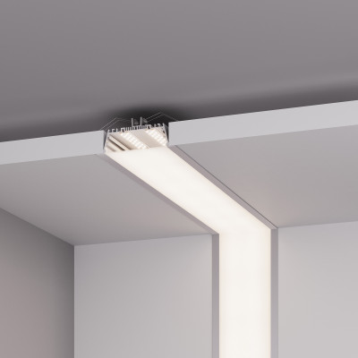 Профиль с экраном ARH-POWER-W120-F-2000 ANOD (Arlight, Алюминий), 027928