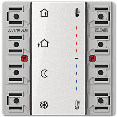 модуль расширения для комнатного контроллера, 2 группы, LS5178TSEM