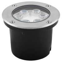 Светильник тротуарный, 6LED зеленый, 6W, 120*H90mm, внутренний диаметр: 104mm, IP 67, SP4112, Feron 32112