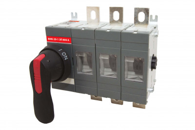 Рубильник ВНК-39-1 3П 800А с установленной фронтальной ручкой управления TDM Electric, SQ0744-0007