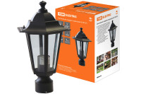 Светильник 6100-03 садово-парковый шестигранник, 100Вт, на опору, черный TDM Electric, SQ0330-0008 Светильник 6100-03 садово-парковый шестигранник, 100Вт, на опору, черный TDM Electric, SQ0330-0008