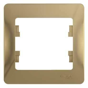 Glossa Рамка 1-ная, титан