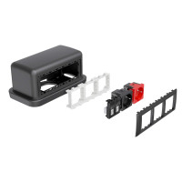 ДКС Напольная башенка BUS, 12 модулей, черная, 09090 ДКС Напольная башенка BUS, 12 модулей, черная, 09090