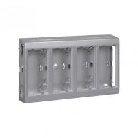 Simon Connect Алюминий Коробка Cima Pro для наружного монтажа на 4 Cima-модуля, SBC450-8