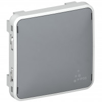 Legrand Plexo Лицевая панель заглушки, серый, 069537