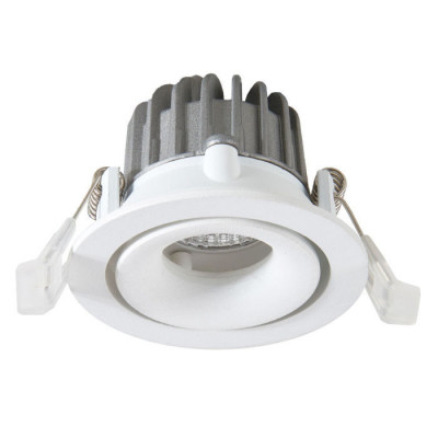 Arte Lamp APERTURA, Встраиваемый светильник, цвет арматуры - белый, 10W LED, A3310PL-1WH