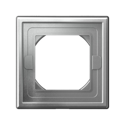 GAL440301 - ARTGALLERY 1-постовая РАМКА IP44, АЛЮМИНИЙ, Systeme Electric