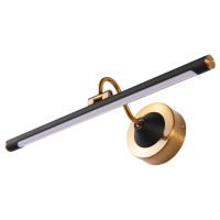 Arte Lamp SOL, Светильник настенный, цвет арматуры - черный, цвет плафона/декора - черный, 1x8W LED, A7908AP-1BK