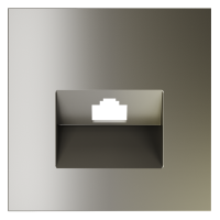 Накладка для розетки компьютерной RJ45 кат.6, S70 (шелк), VLS001304