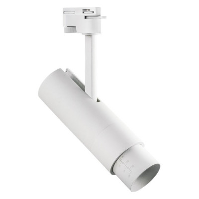Lightstar 215236 Светильник для 1-фазного трека FUOCO LED 15W 950LM 5-60G БЕЛЫЙ 3000K IP20 (в комплекте)