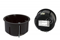 Установочная коробка СП D73х45мм, саморезы, метал. лапки, IP20, инд. штрихкод, TDM Electric, SQ1403-0909 Установочная коробка СП D73х45мм, саморезы, метал. лапки, IP20, инд. штрихкод, TDM Electric, SQ1403-0909