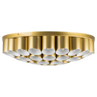 Lightstar 720402 (MX2095/40A) Люстра SIENA 40х40W G9 ЗОЛОТО/БЕЛЫЙ (в комплекте)