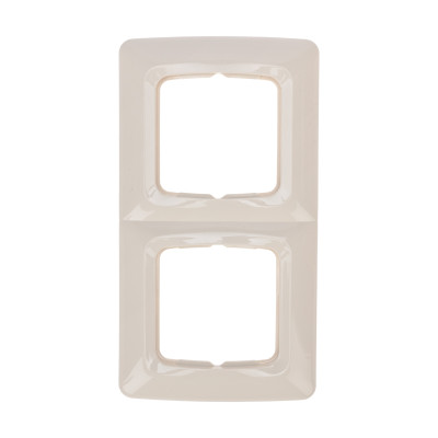 DEA Рамка 2-я горизонтальная Беж KRANZ (1/10/180), KR-78-0256