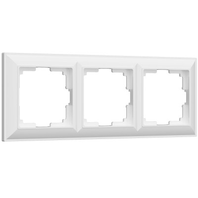 Werkel W0032201/ Рамка на 3 поста Fiore (белый), a051020