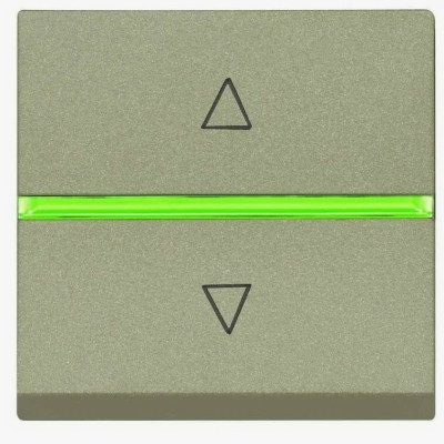 N2261.2 CV - Механизм электронного выключателя жалюзи, 700 ВА, 2-модульный, серия Zenit, цвет шампань - 2CLA226120N1901