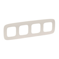 Legrand Valena ALLURE.Рамка "Слоновая кость".4-постовая универсальная, 754314 Legrand Valena ALLURE.Рамка "Слоновая кость".4-постовая универсальная, 754314