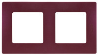 Legrand Рамка 2 поста - Legrand Etika - сливовый, 672562