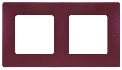 Legrand Рамка 2 поста - Legrand Etika - сливовый, 672562