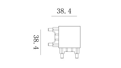 Коннектор системы CN-SLIM-WH-L SLIM бел. SWG PRO 00-00022073