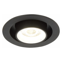 ST LUCE ST702.448.12 Св-к встр. Черный LED 1*12W 4000K 900Lm Ra80 24° IP20 D90xH92 180-240V