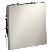 Выключатель встраиваемый VOLTUM S70 одноклавишный 10А, (кашемир), VLS010103