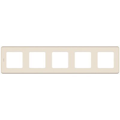 Legrand Рамка 5 постов - Legrand Inspiria - слоновая кость, 673971