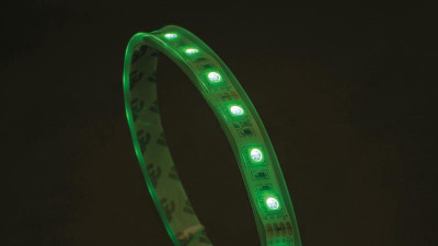 Лента светодиодная стандарт 5050 60LED/м 14.4Вт/м RGB 12В IP66 со скотчем 3М (уп.5м) SWG Standard 00-00014784