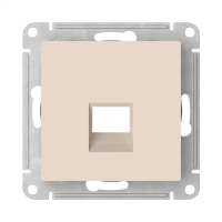 ATN000284 - ATLASDESIGN НАКЛАДКА для информационных функций типа Keystone, БЕЖЕВЫЙ, Systeme Electric