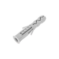 Дюбель распорный 8х40мм, серый, нейлон, пакет (100 шт/уп) KRANZ, KR-01-3619-011