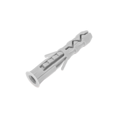 Дюбель распорный 8х40мм, серый, нейлон, пакет (100 шт/уп) KRANZ, KR-01-3619-011