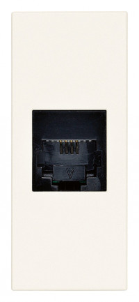 Vimar Розетка RJ11 6/4 белая, 30320.B