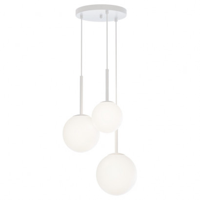Modern Basic form Подвесной светильник, цвет: Матовый Белый 3x40W E14