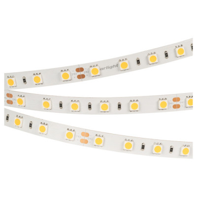 Светодиодная лента RT-B60-10mm 24V Warm2700 (14.4 W/m, IP20, 5060, 5m) (Arlight, 14.4 Вт/м, IP20), 008828(2)