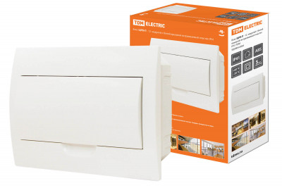 Бокс ЩРВ-П-12модулей (б) встраиваемый пластик IP41 TDM Electric, SQ0904-0004