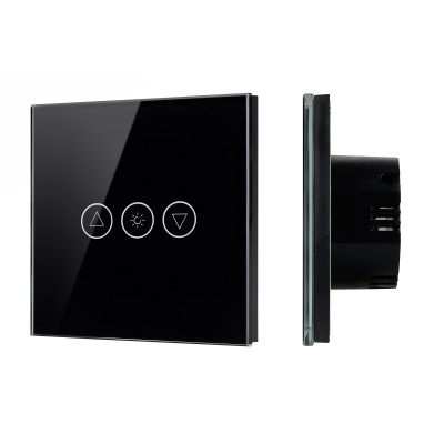 050060 - Светорегулятор сенсорный с Zigbee управлением SWT-OMALI-SD3-ZB-BK (250V, 500W) (Arlight, Стекло)