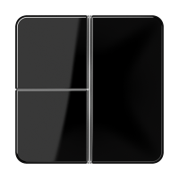 3-клавишная накладка для пульта КNX, чёрная, для серии СD, CD403TSASW