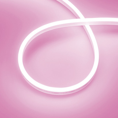 Светодиодная лента герметичная AURORA-PS-A120-12x6mm 24V Pink (10 W/m, IP65, 2835, 5m) (Arlight, -), 036677