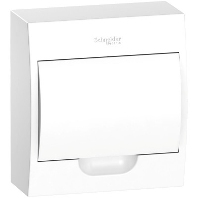 City9 Box корпус навесной с белой дв. 1ряд/8мод, Systeme Electric, EZ9E108P2SRU