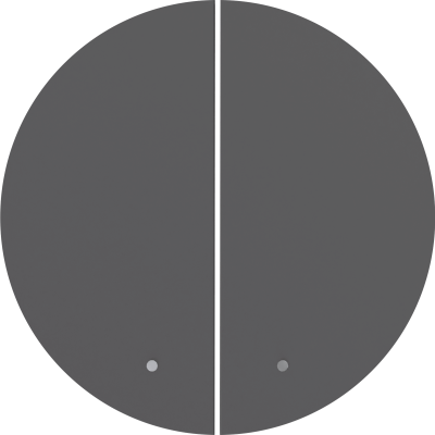 Donel D16 матовый шоколад Клавиша 2-я с подсветкой, DO28542